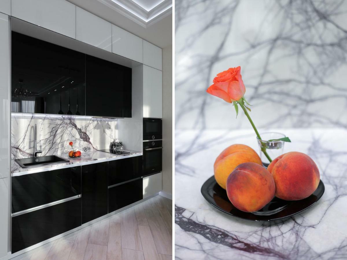 Black&White Apartment In Smart Plaza キエフ エクステリア 写真